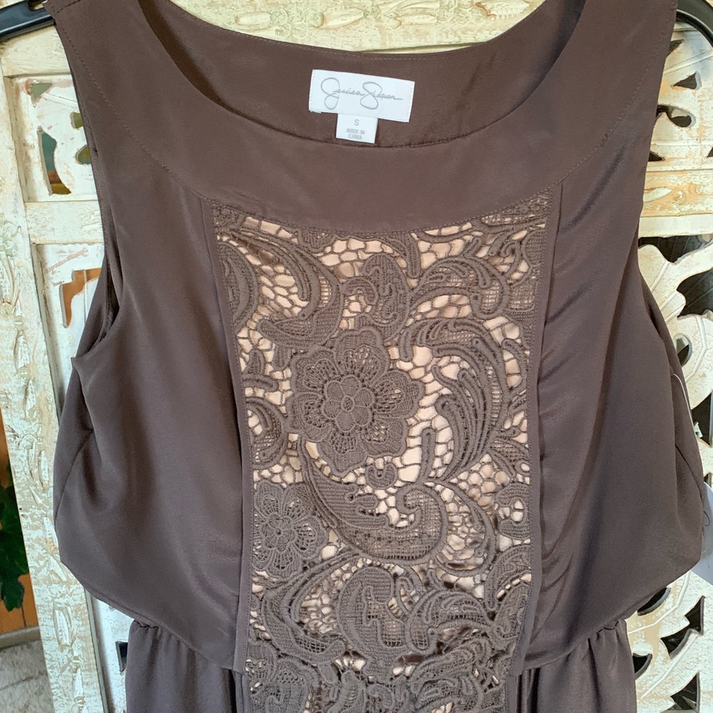 Embroidered Mini Dress - Picture 4 of 6